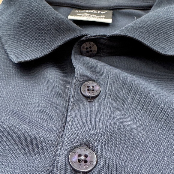 Nike Golf Polo Dri Fit Shirt Dark Blue / Navy XL - Picture 4 of 9